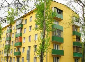 Серия дома 1-510 остекление