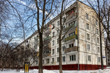 Серия дома 1-515/5 остекление пвх