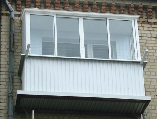 Алюминиевые окна для остекления балконов