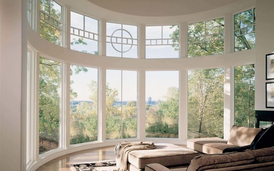 Эркерное панорамное остекление