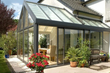 Холодный зимний сад