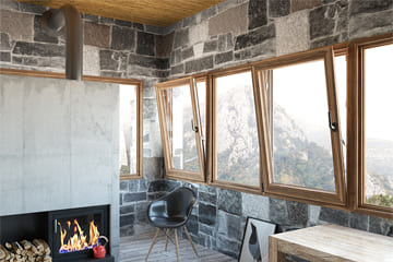 Vorne Wooden Window System