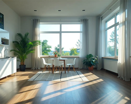 Установить окно