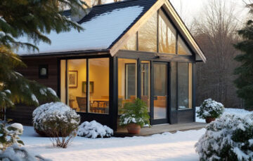 Особенности остекления зимнего сада