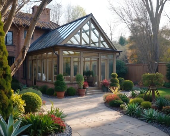 Дизайн зимнего сада