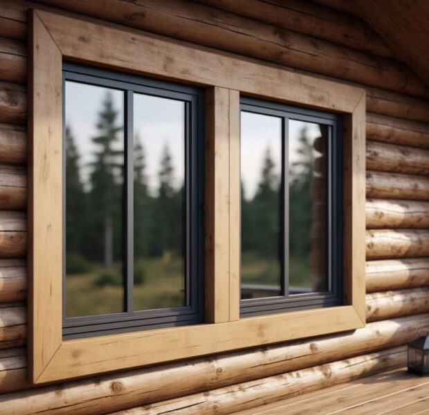 Холодное алюминиевое остекление для бани