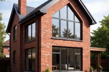 Остекление домов из кирпича