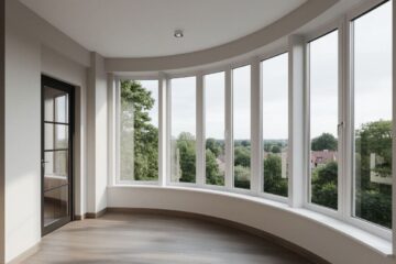 Эркерные окна с монтажом в Москве