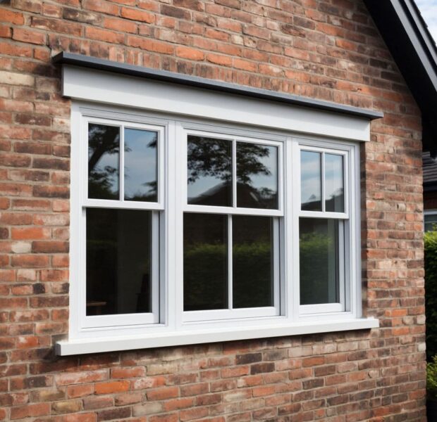 ПВХ окна с фрамугой