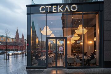 Теплое остекление ресторана