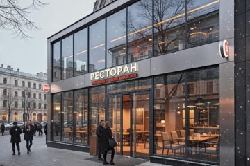 Фасады для ресторана