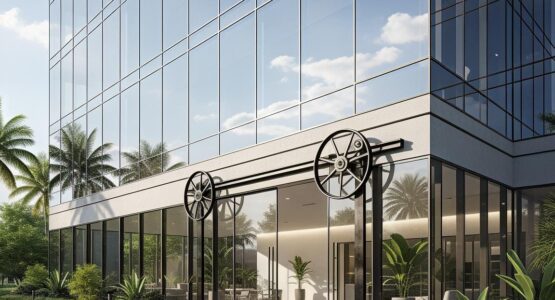 Холодное остекление офисов