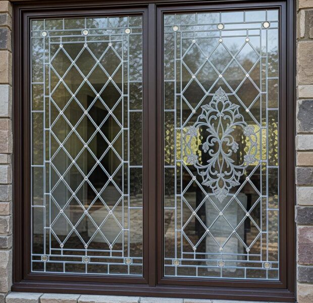 Фальш-переплеты на ПВХ-окнах