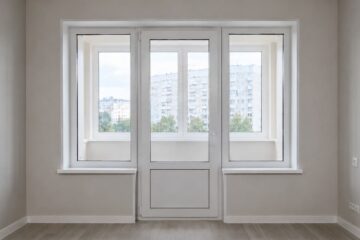 Балконные пластиковые двери